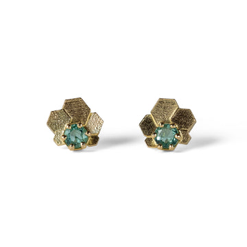 Jo Hayes Ward | Jewellery Designer London| Design led fine jewellery | Unique gems | emerald earrings