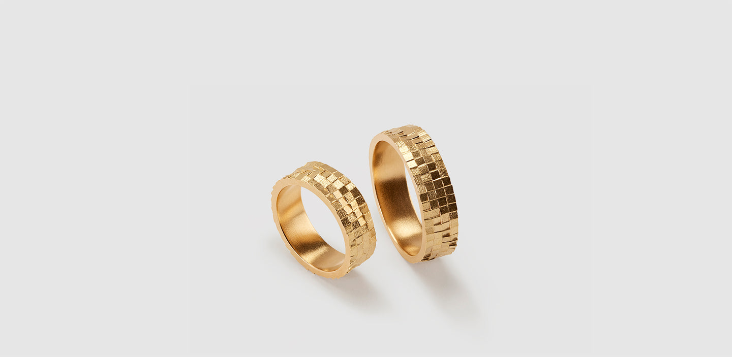 Jo Hayes Ward wedding rings