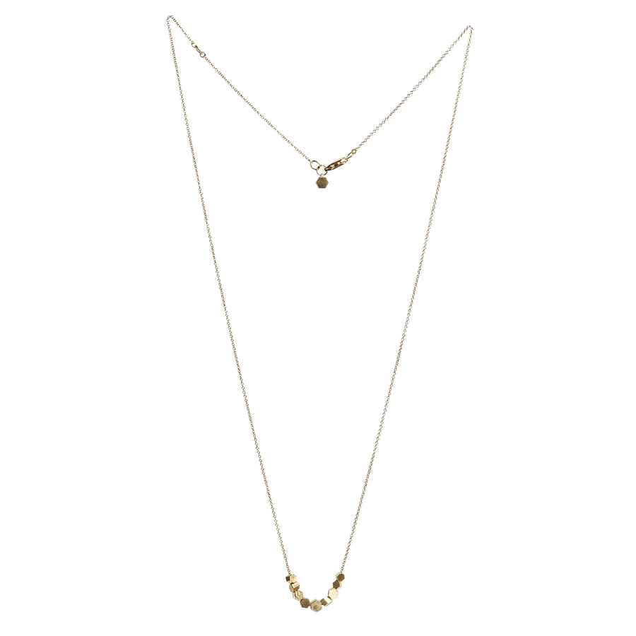 9 Chain hex necklace