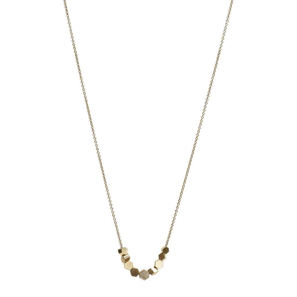 9 Chain hex necklace