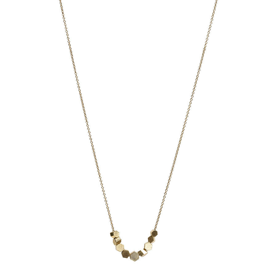 9 Chain hex necklace