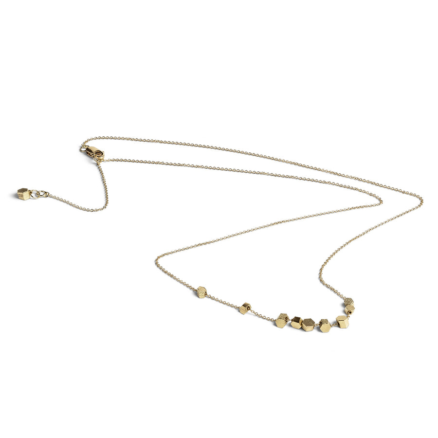 9 Chain hex necklace