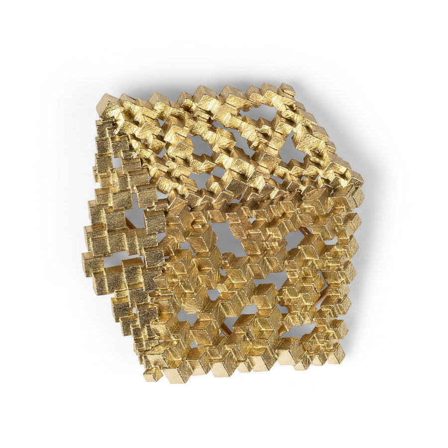 Cubed Brooch