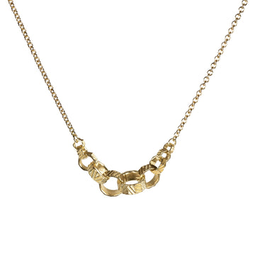 10 link Contour Chain necklace