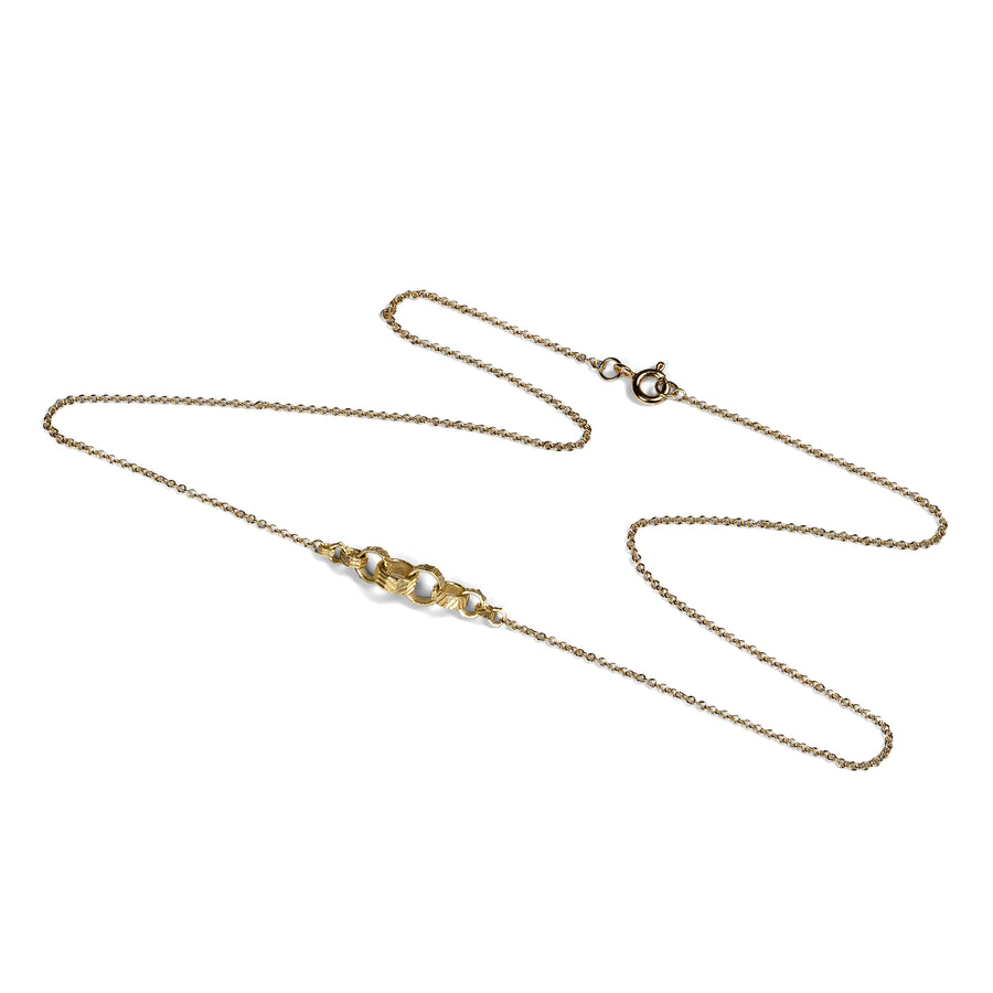10 link Contour Chain necklace