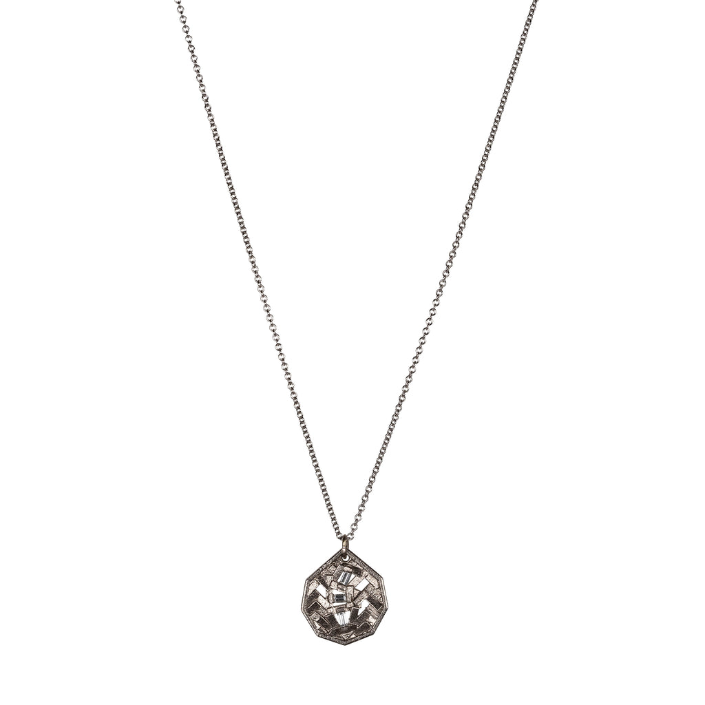 12mm Koin Chaos Parquet Necklace