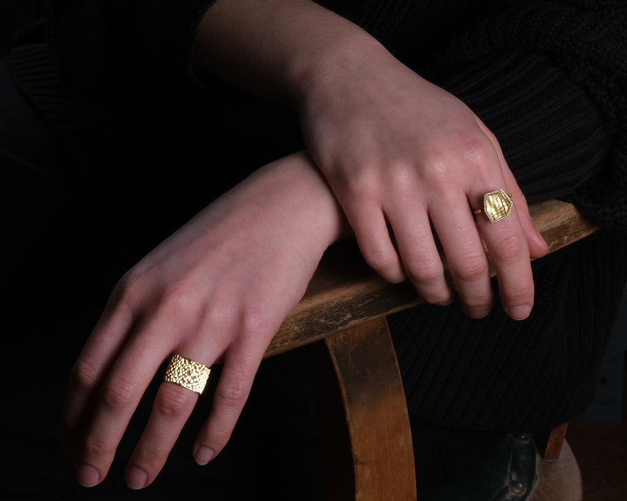6 sided Stratus Ring