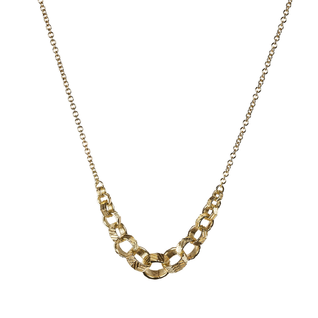 15 link Contour Chain necklace