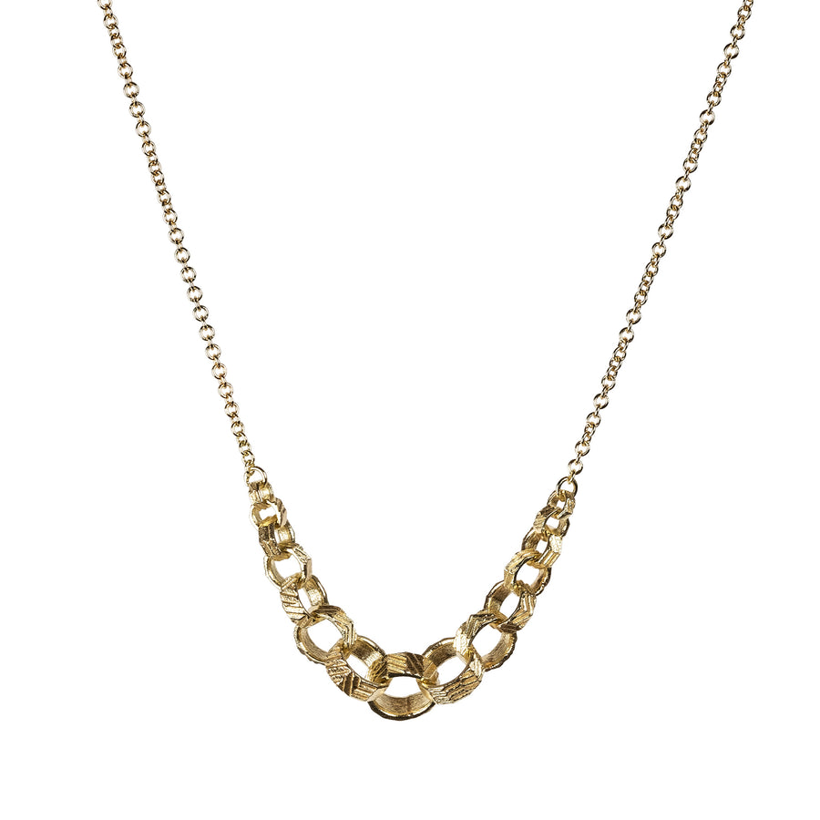 15 link Contour Chain necklace