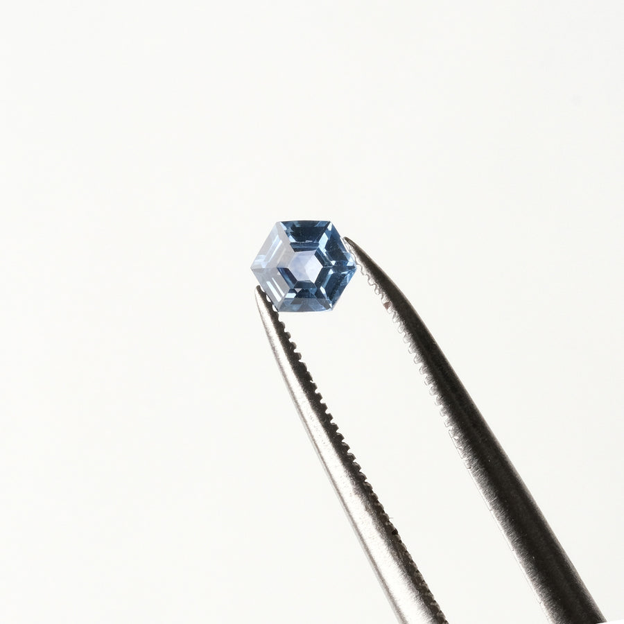 Montana Sapphire blue hexagon S0030