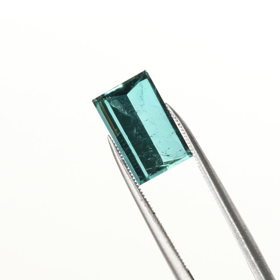 Tourmaline teal mirrorcut T0005