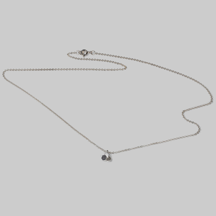 3 Chaos hex pendant -Silver