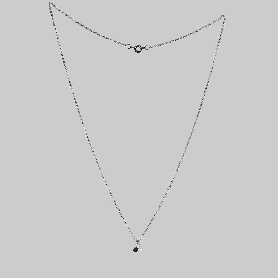 3 Chaos hex pendant -Silver