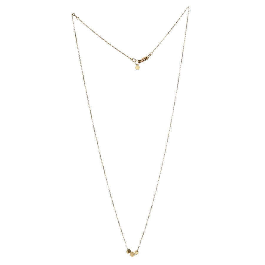 3 Chain hex necklace