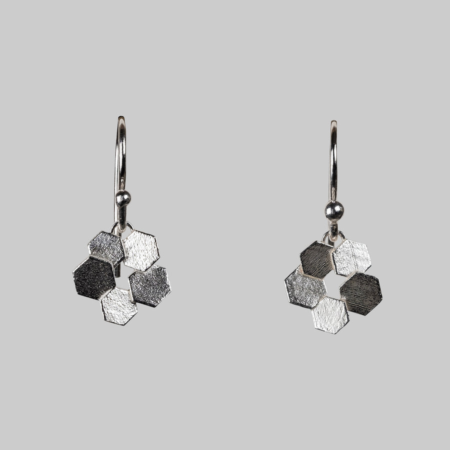 5 Chaos Hex Drop Earrings