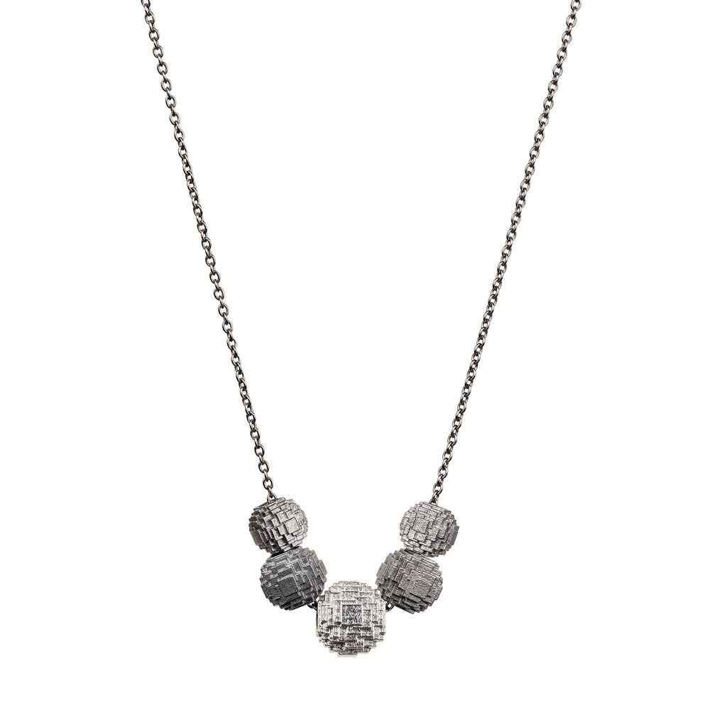 5 Mini Structural Sphere Necklace