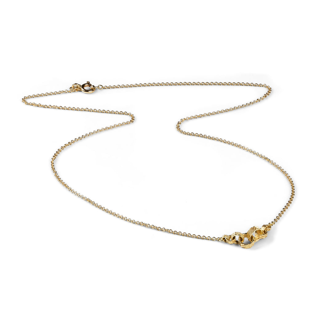 8 Link Contour Chain Necklace