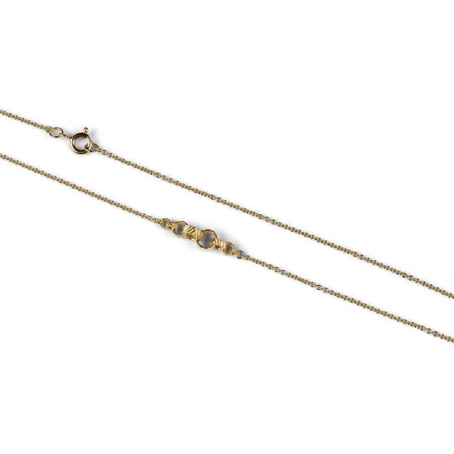 8 Link Contour Chain Necklace