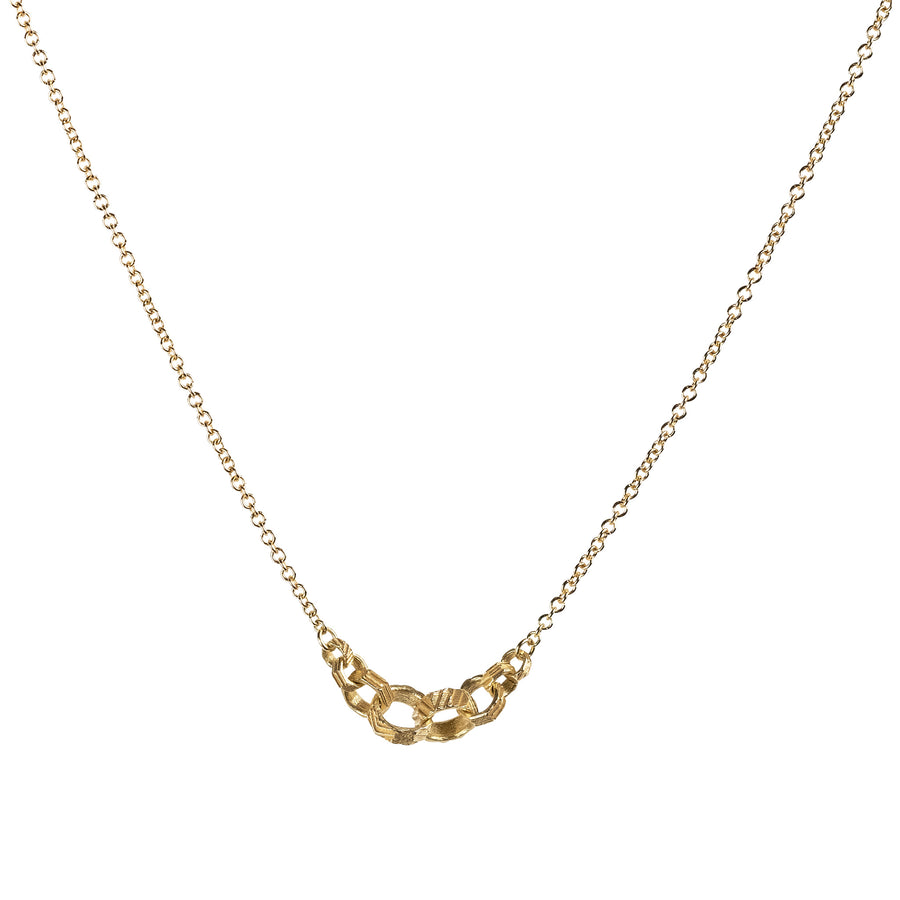 8 Link Contour Chain Necklace