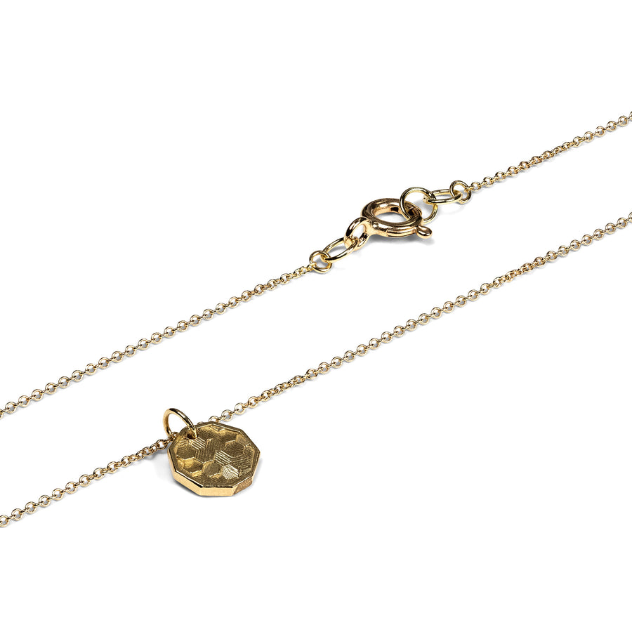 8mm Hex Tag pendant