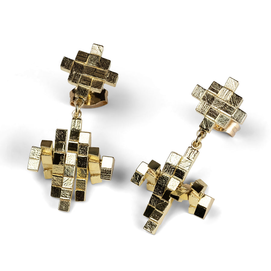 Inca Stratus Rain drop earrings