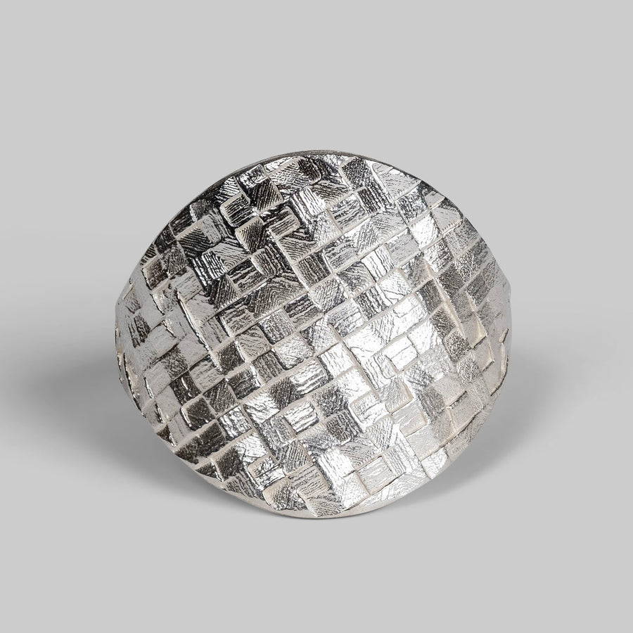 Medium Square Shield Ring