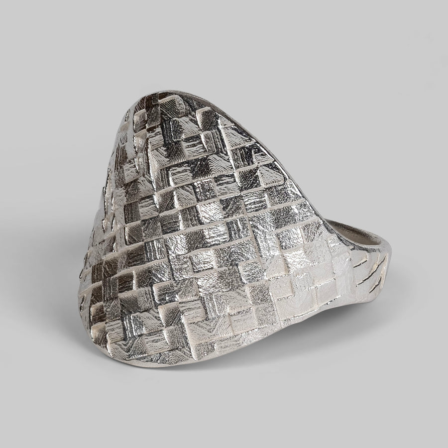 Medium Square Shield Ring