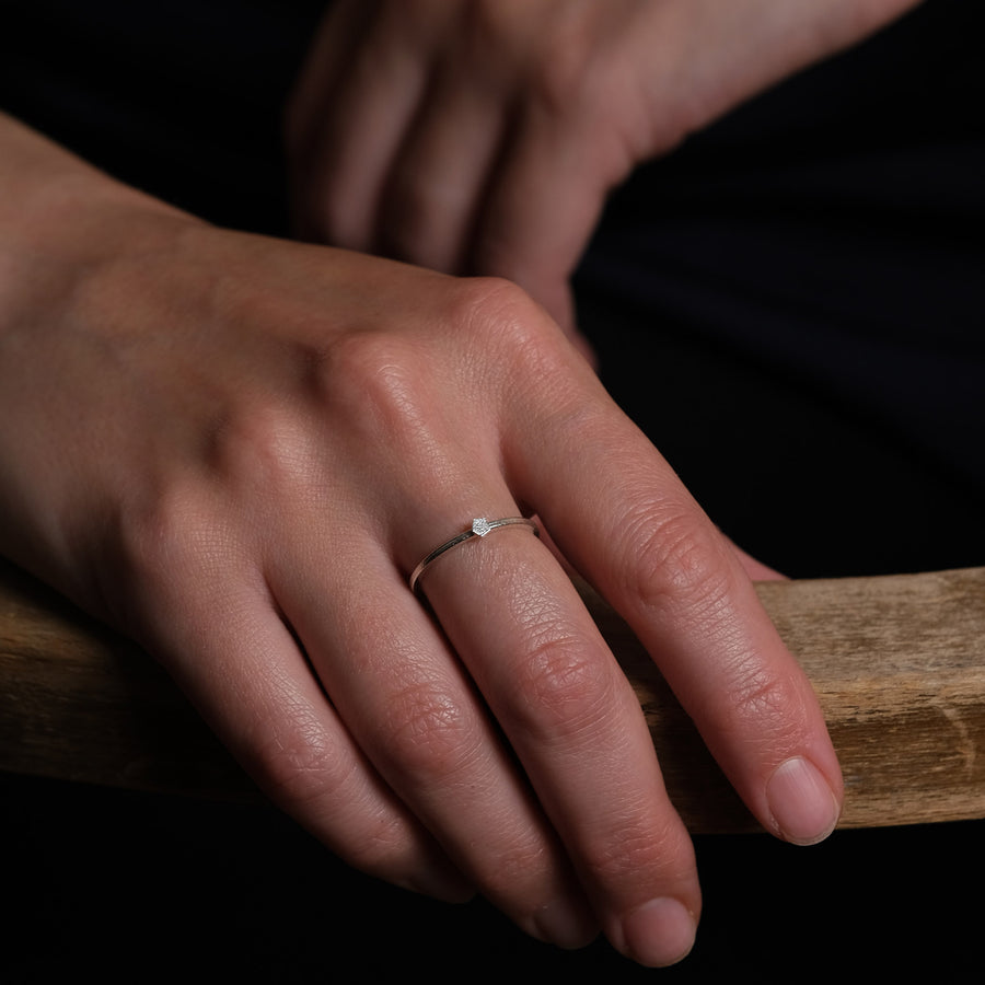 Pentagon Glint ring sample