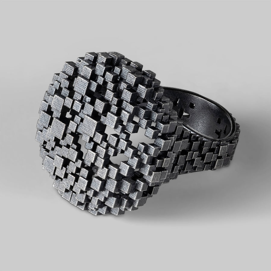 Cushion Structural ring - Silver