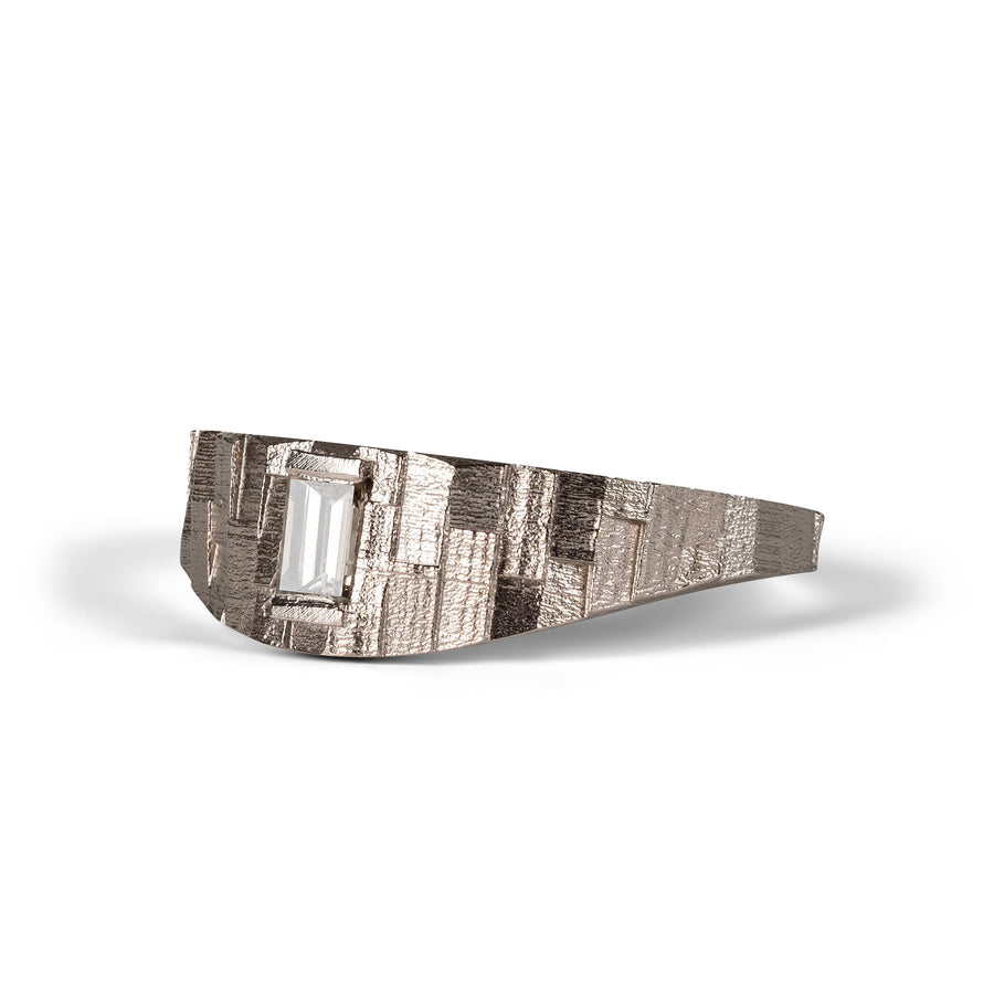 Small Deco Horizon ring
