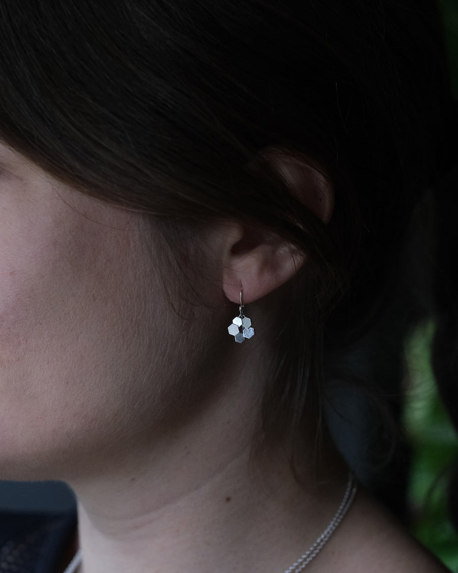 5 Chaos Hex Drop Earrings