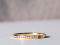 2mm Half Eternity Contour ring