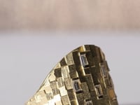 Medium Deco Shield ring