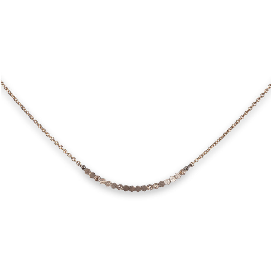31mm hex bar necklace