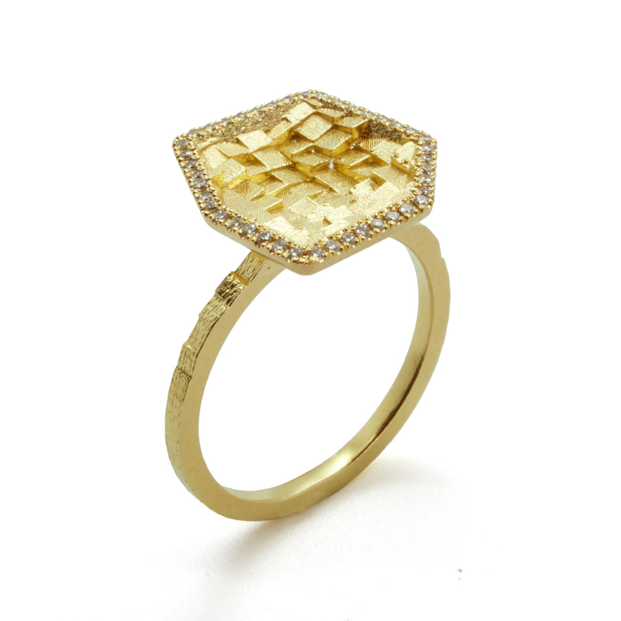 6 sided Stratus Ring