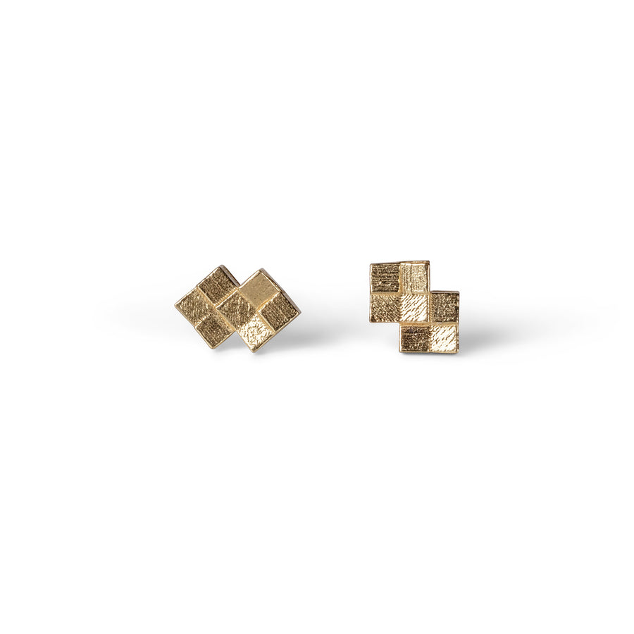 DNA Square Studs