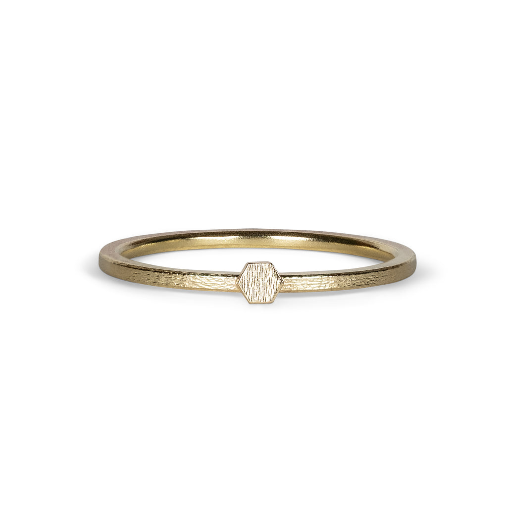 Hex Glint ring
