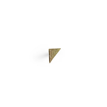 Triangle (Right angle) Glint Stud Earring