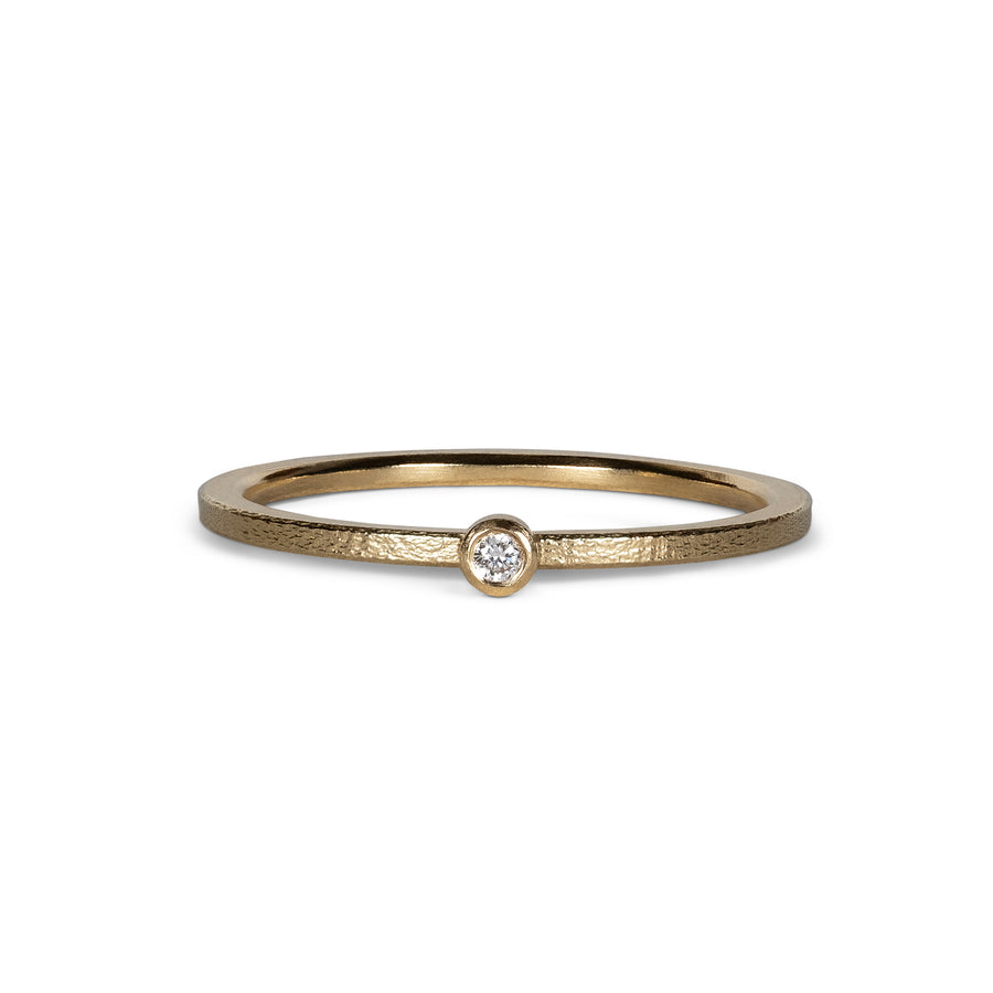 Round diamond Glint ring