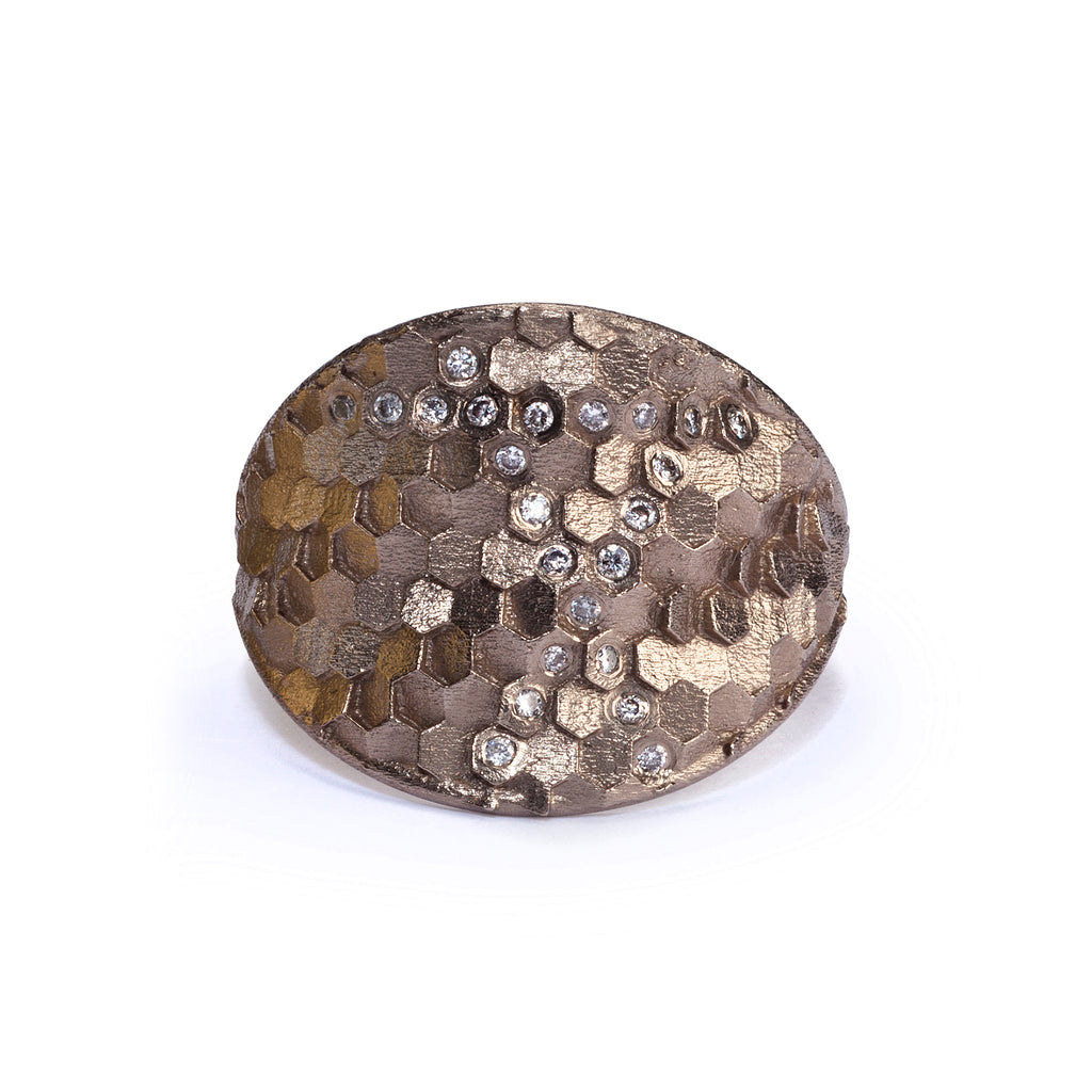 Small hex shield ring